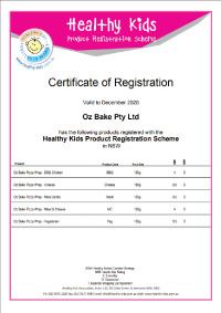healthy kids certificate for pizza